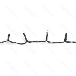 Lampki choinkowe na 3 baterie AA, 200LED 10m Ciepłe